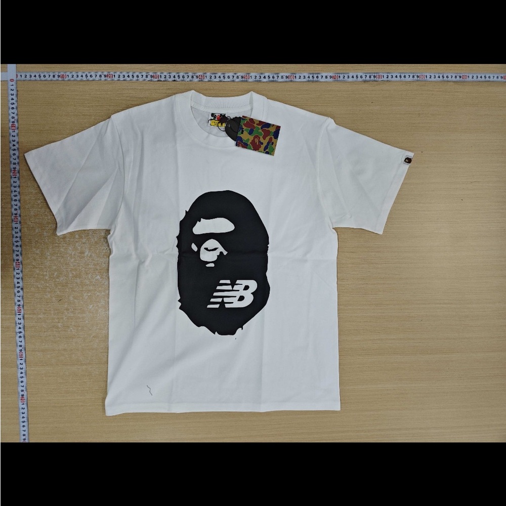 New Balance White Short Sleeve Tee